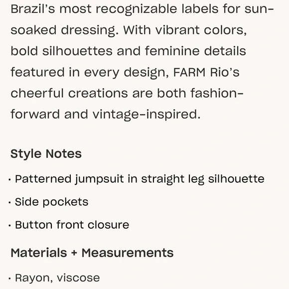 FARM Rio Mustard Geometric Print Long Sleeve Jumpsuit - Picture 5 of 13